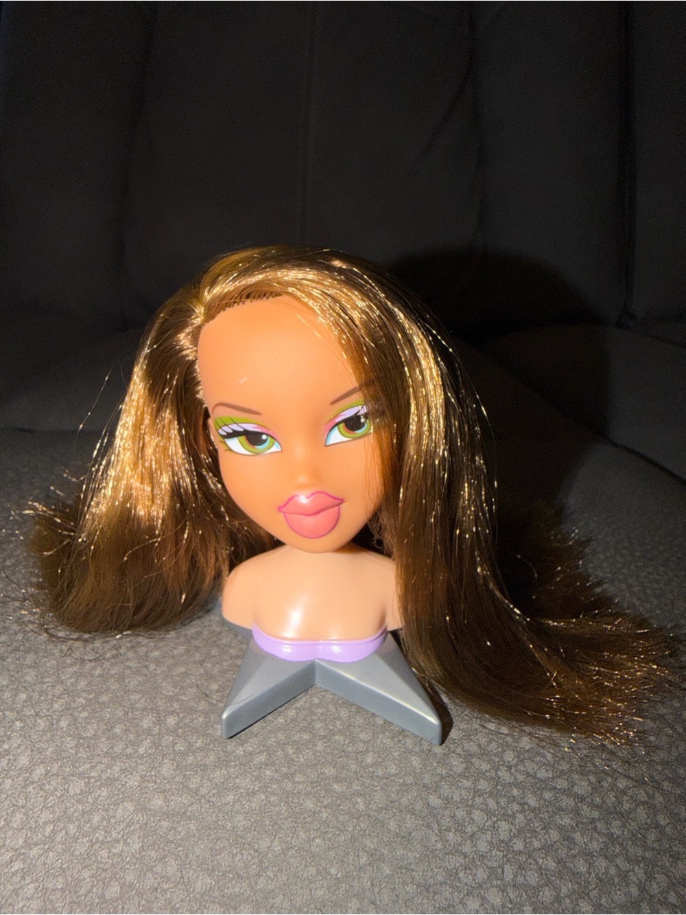 Bratz Head Gamez Yasmin - Hair boil washed - ready for styling